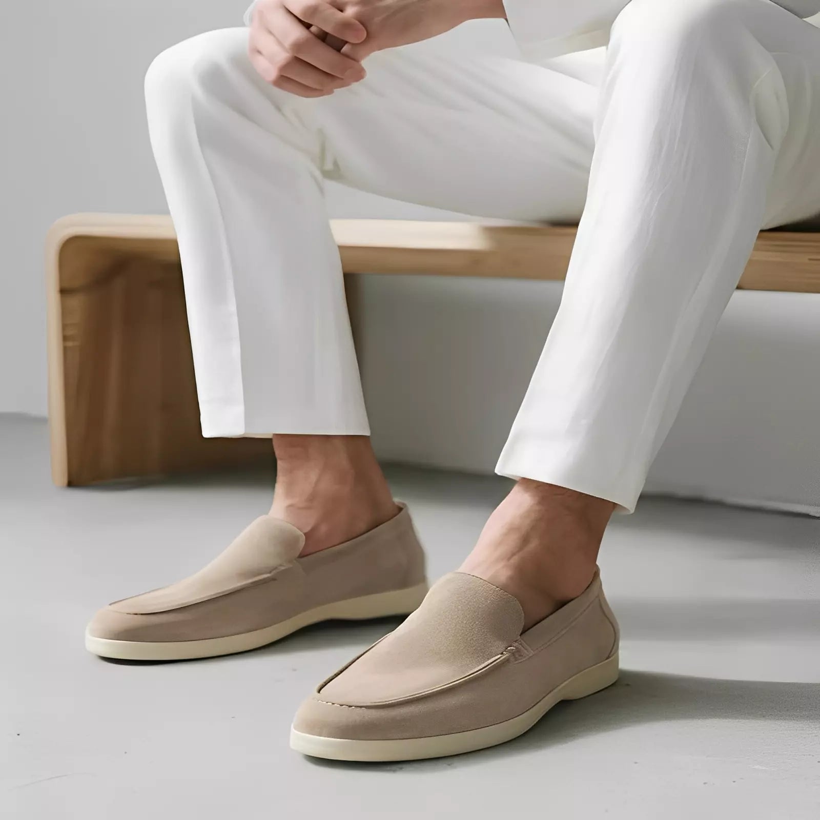 Mocassim de Camurça Refinado
