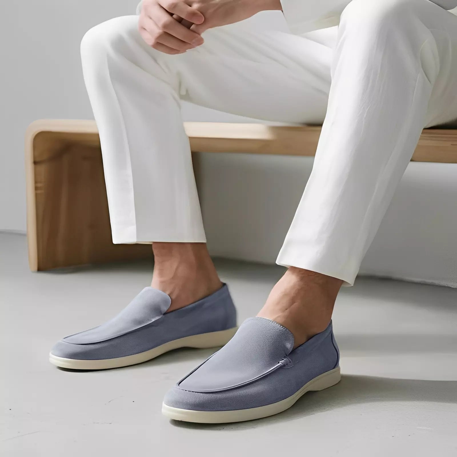 Mocassim de Camurça Refinado