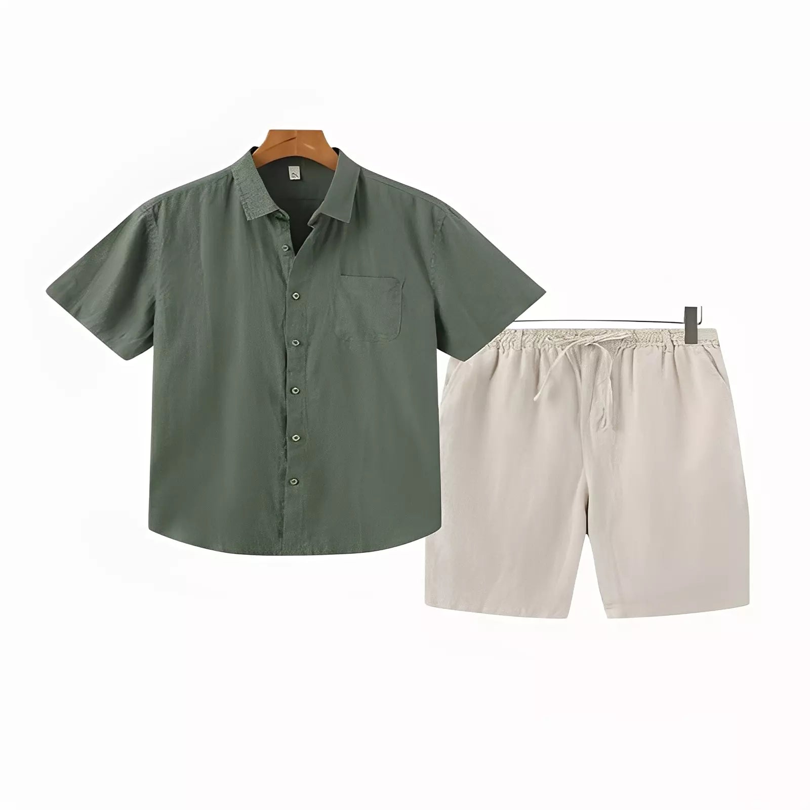 Conjunto Marfim - Linho Old Money