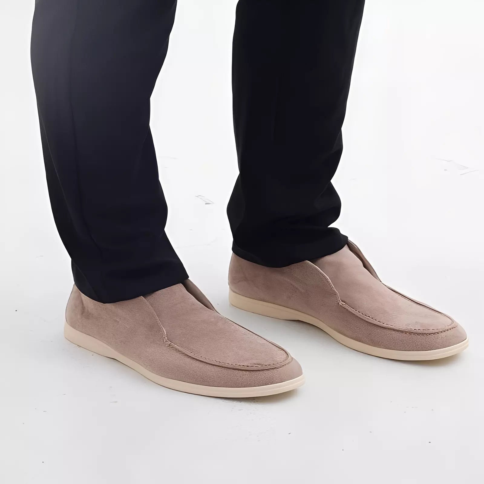 Mocassim de Camurça Old Money High