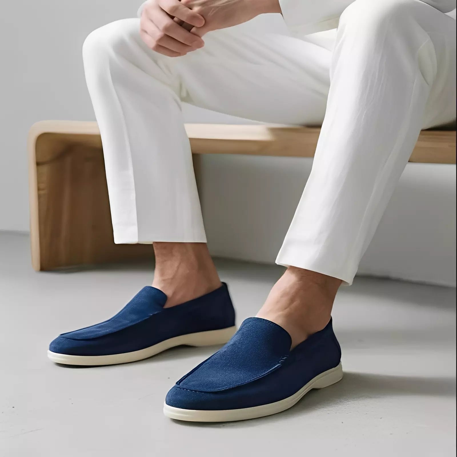 Mocassim de Camurça Refinado